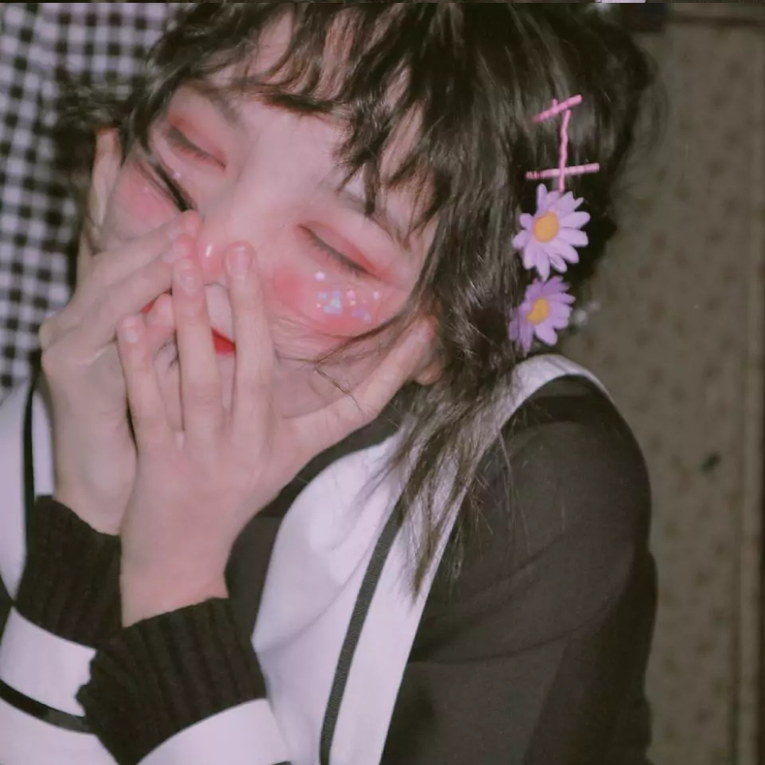 头像 女头 可爱 闺蜜快手原图: 打怪少女