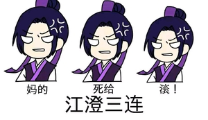 魏无羡,蓝忘机花城谢怜,江澄表情包