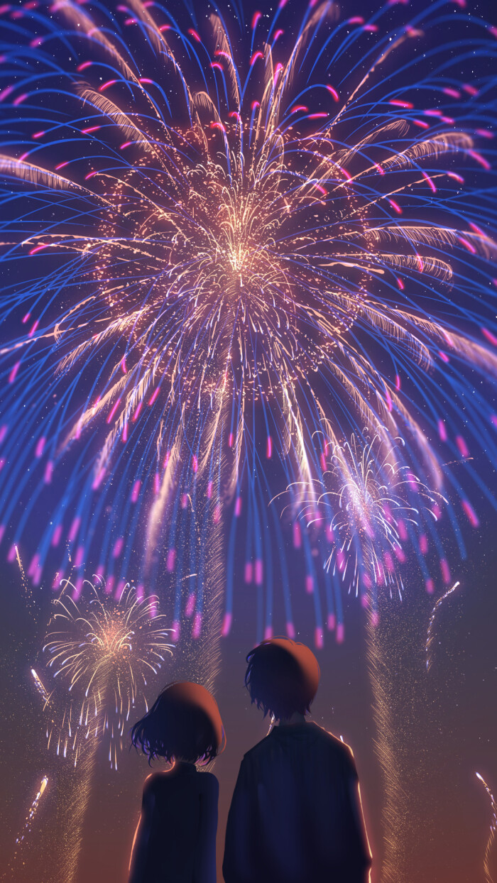 烟花壁纸锁屏