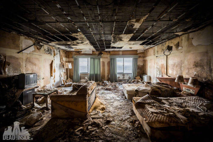 日本 废弃酒店