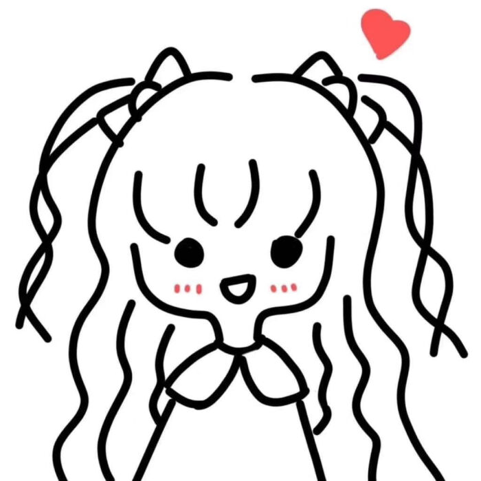 简笔画头像.