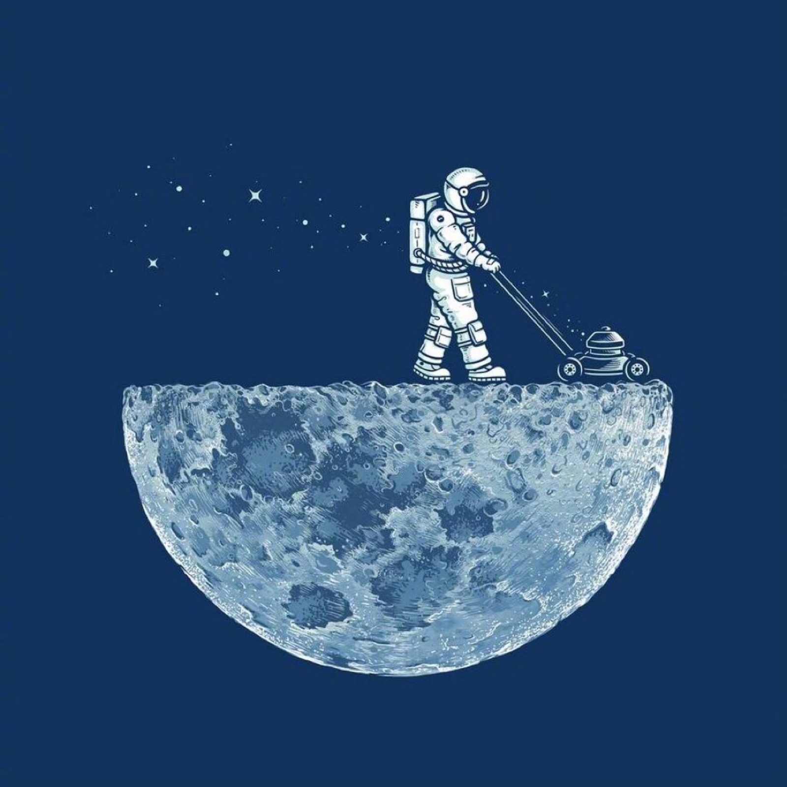 man on the moon 宇航员 月球