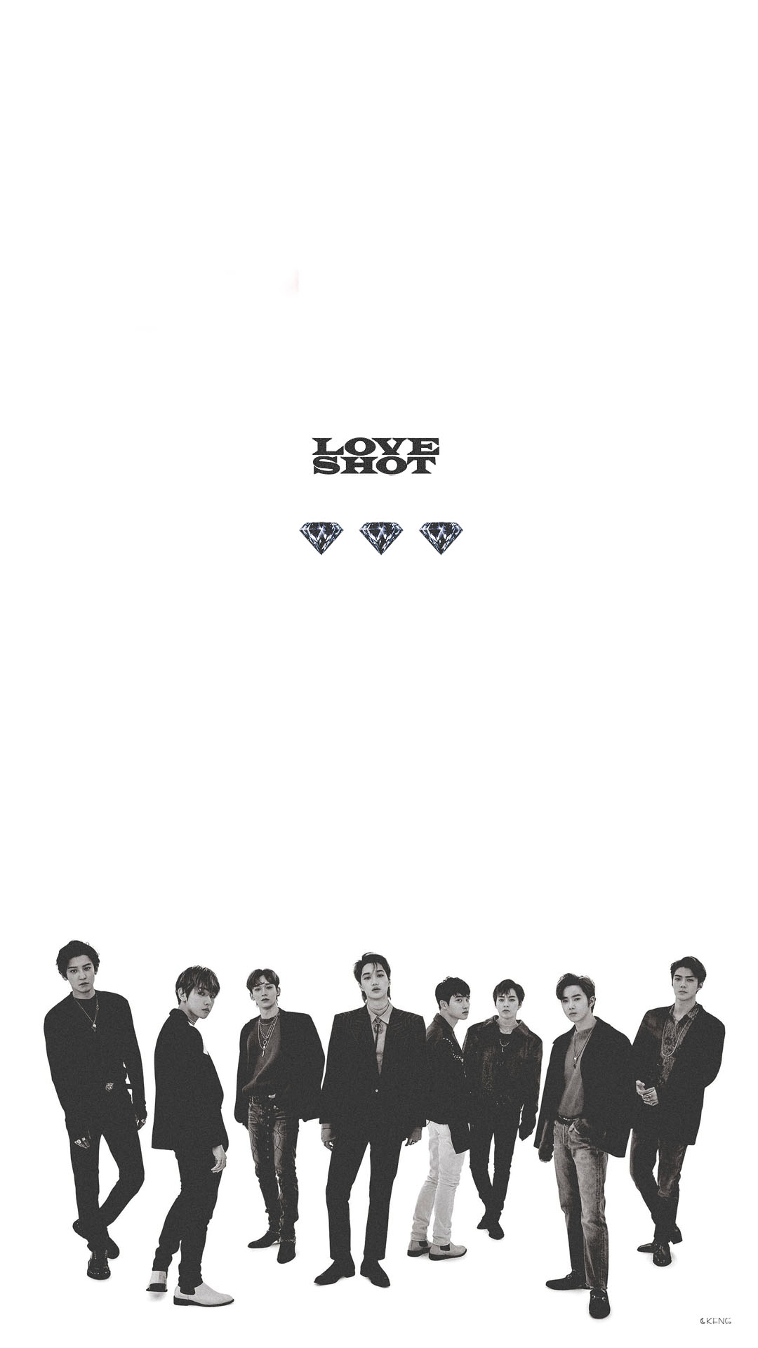 exo love shot 壁纸