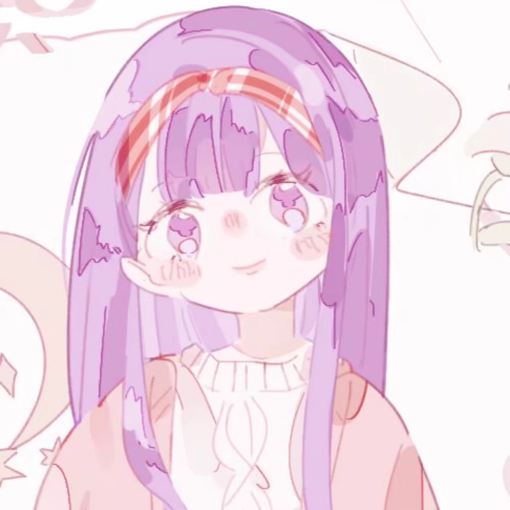 情头百合头闺密头像