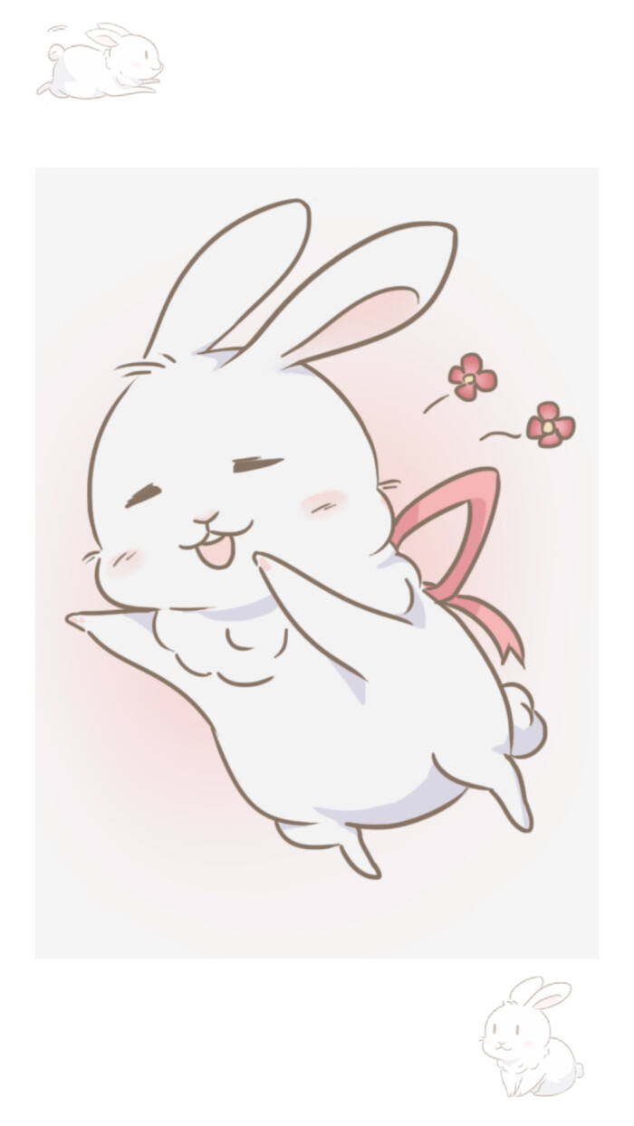 可爱兔子壁纸 动漫 来源:游戏《家有兔酱》