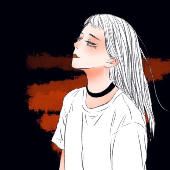 会喝酒会抽烟会哭的女孩子.――顾孽