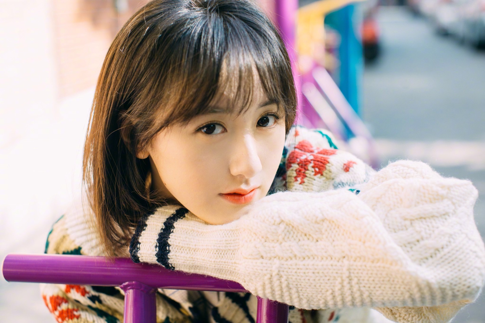 袁冰妍#在冬天,和一个夏天一样的女孩儿谈一场恋爱.