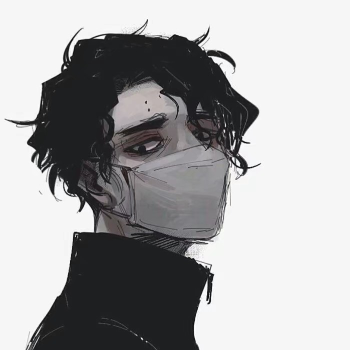 漫画 帅气 高清 模糊 男生 男头 酷 拽 画…-堆糖