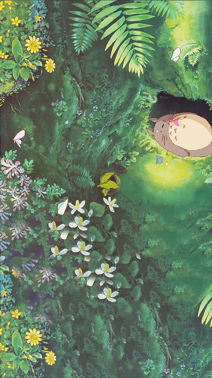 kumaroyo  12月16日 6:35   关注  龙猫 插画 动漫 壁纸 绿色 评论