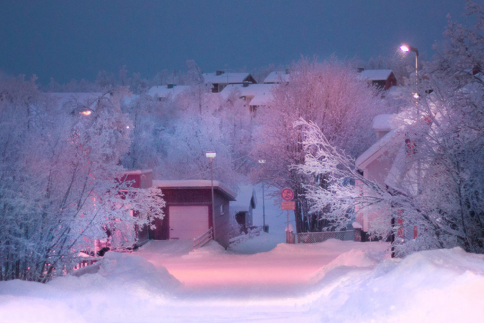 风雪夜归人