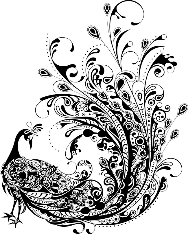 tattoo idea, art design 手绘,黑白,线稿,飞蛾,抽象,创意,纹身手稿