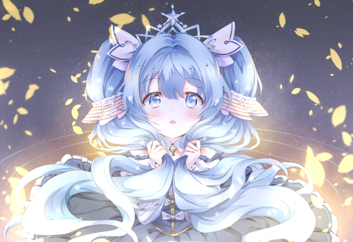 vocaloid 初音未来 雪未来2019 绘师:melings(p id=21230641) 本作品