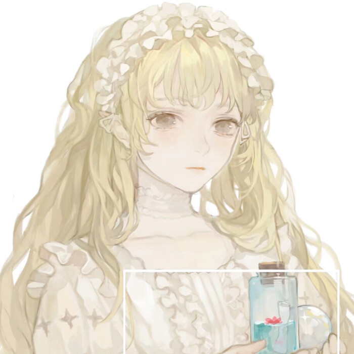 二次元 女 头像 小清新
