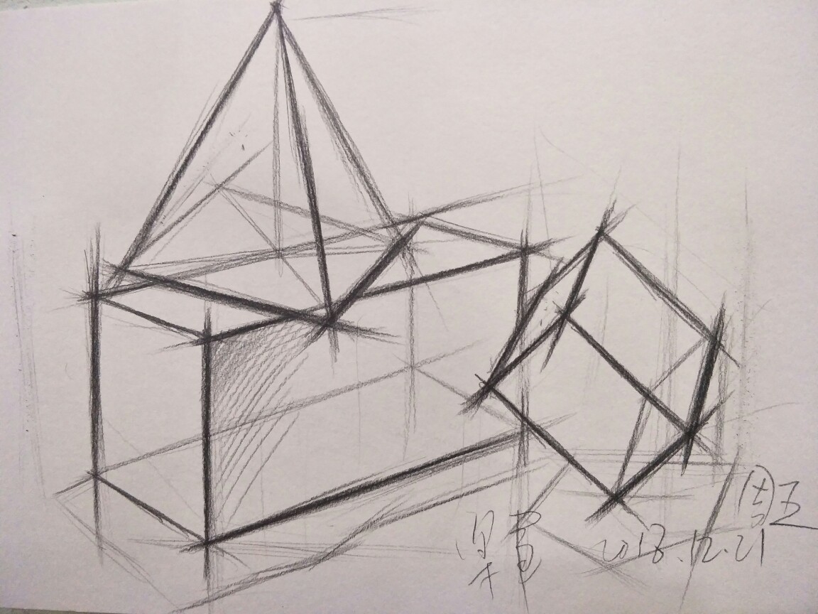 乐军素描石膏教学图解第一阶段内容