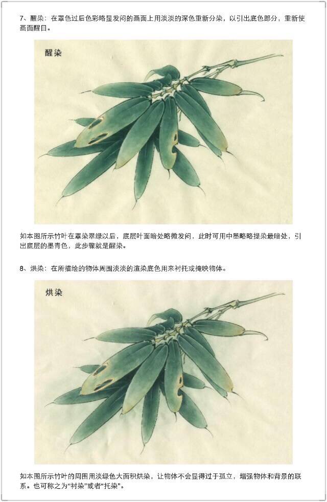 工笔花鸟技法