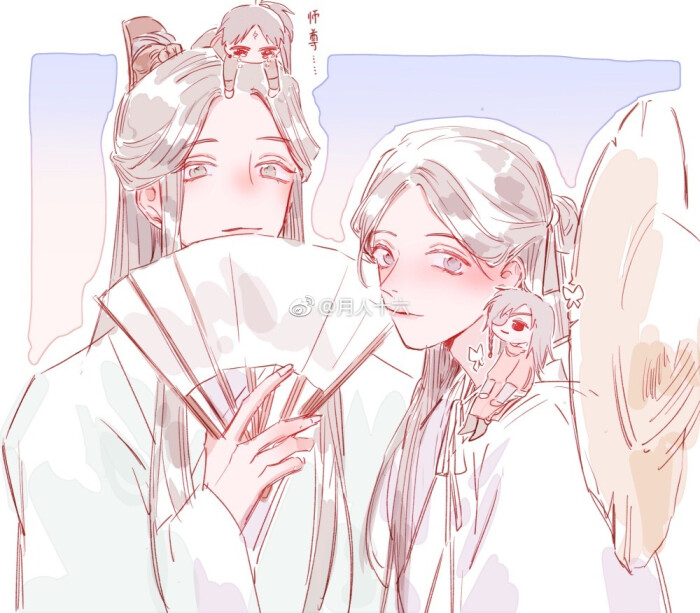 沈清秋洛冰河,魏无羡蓝忘机,花城谢怜.权一真引玉