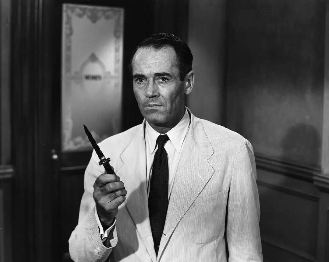 亨利方达 henry fonda 1905-1982年美国演员.