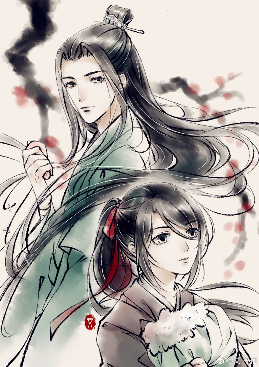 魏无羡,蓝忘机,沈清秋洛冰河,花城谢怜.