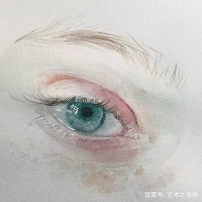 水彩眼睛