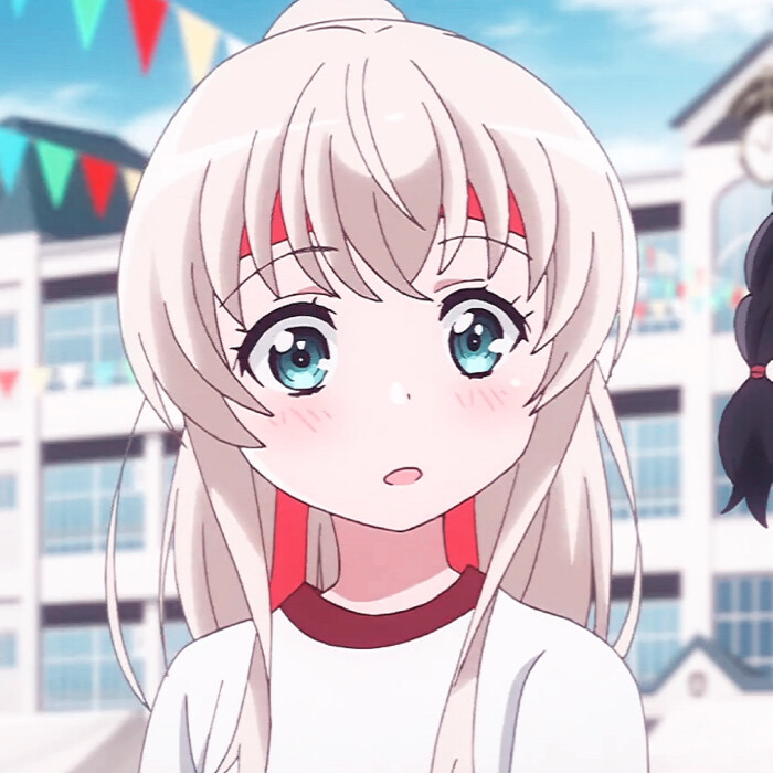 动漫头像 百合双生 姐妹 甜