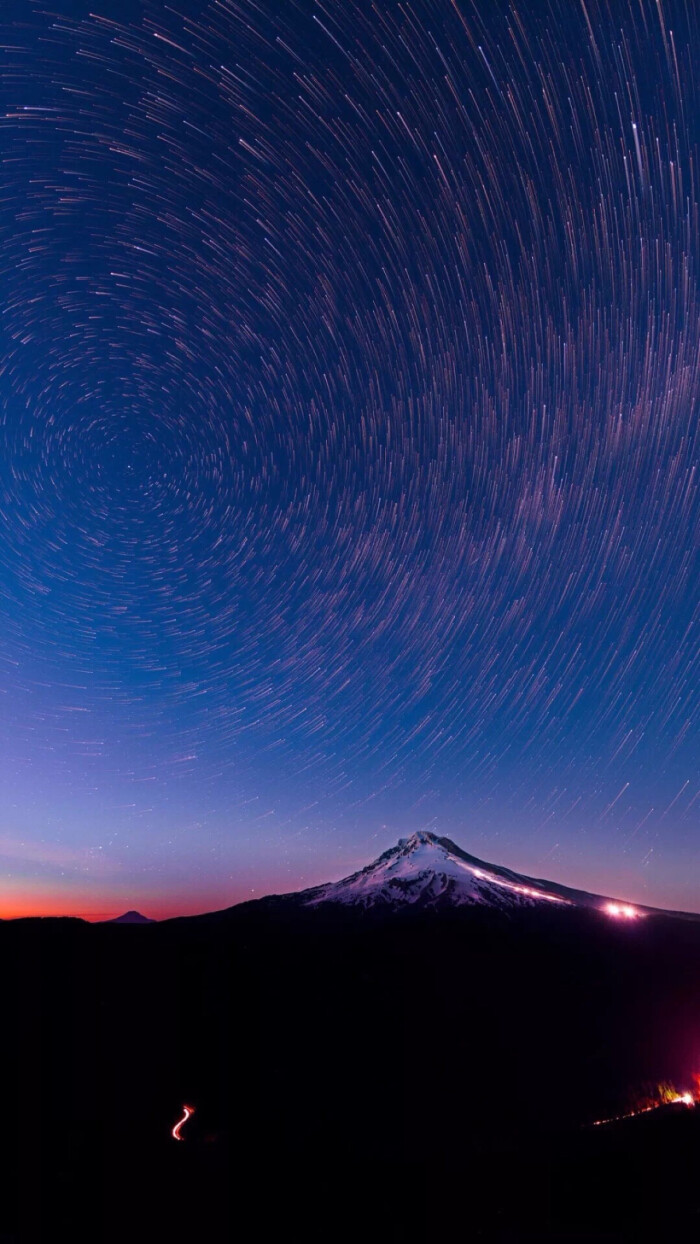 夜空 纯色 简约 意境 壁纸 安静