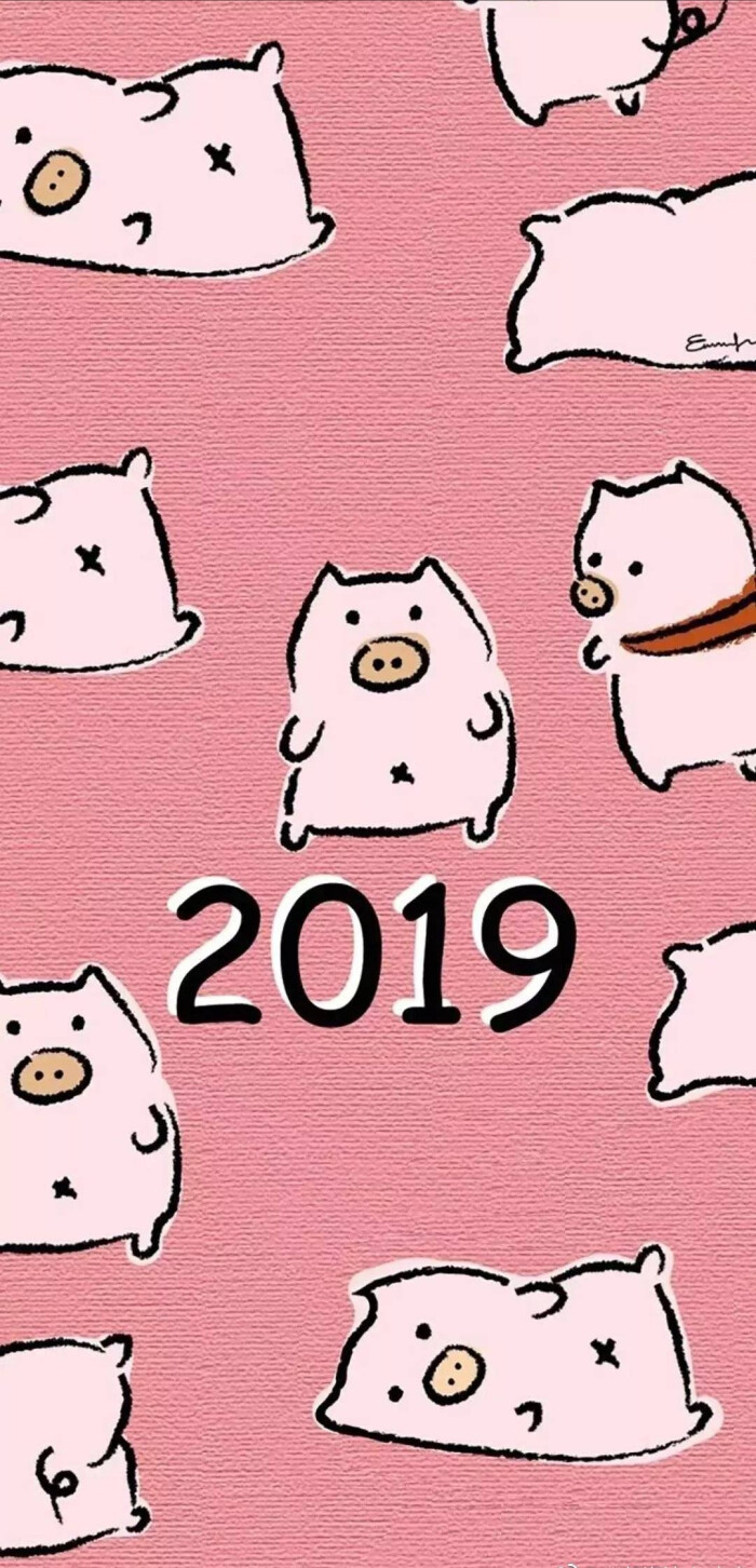 【突然沉迷壁纸】祝大家2019猪事顺利,猪事大