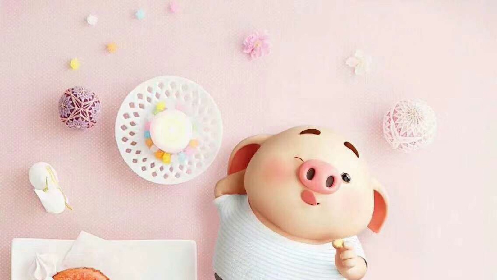 2019 猪年大吉找了一堆猪宝宝壁纸