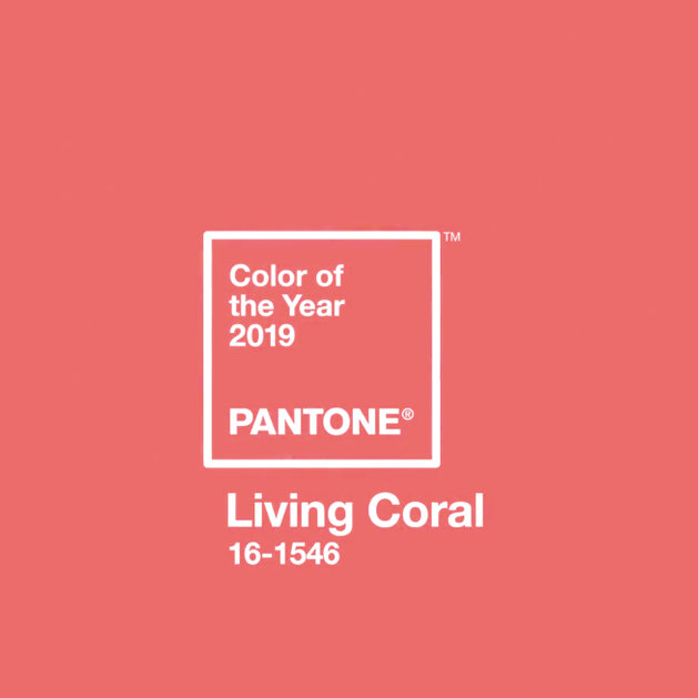pantone 2019年度颜色【珊瑚橘 living coral】