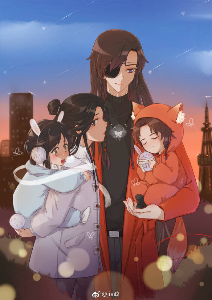 画师id : jia政花城谢怜