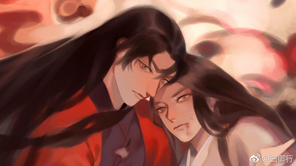 画师id 白御行花城谢怜,魏无羡魏婴蓝忘机蓝湛含光君