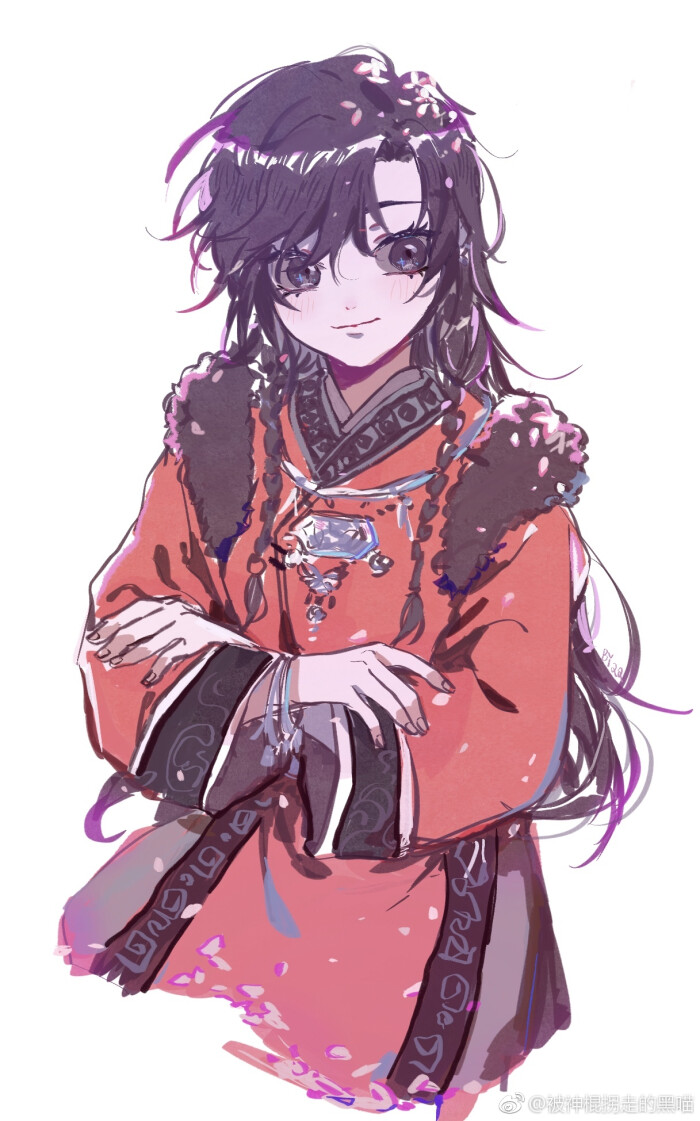 (˙o˙)画师id 被神棍拐走的黑喵花城