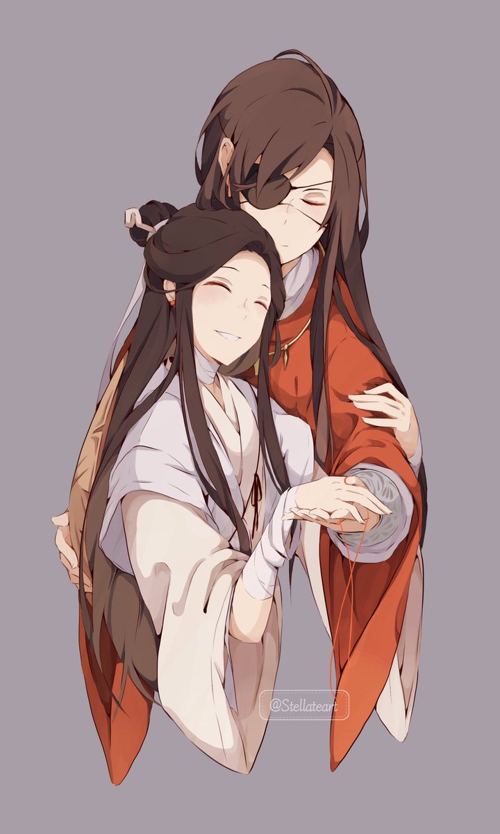 画师id stellateart 花城谢怜