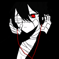 男头 男漫 动漫男头 黑白系 原截:孤独中寻找快乐