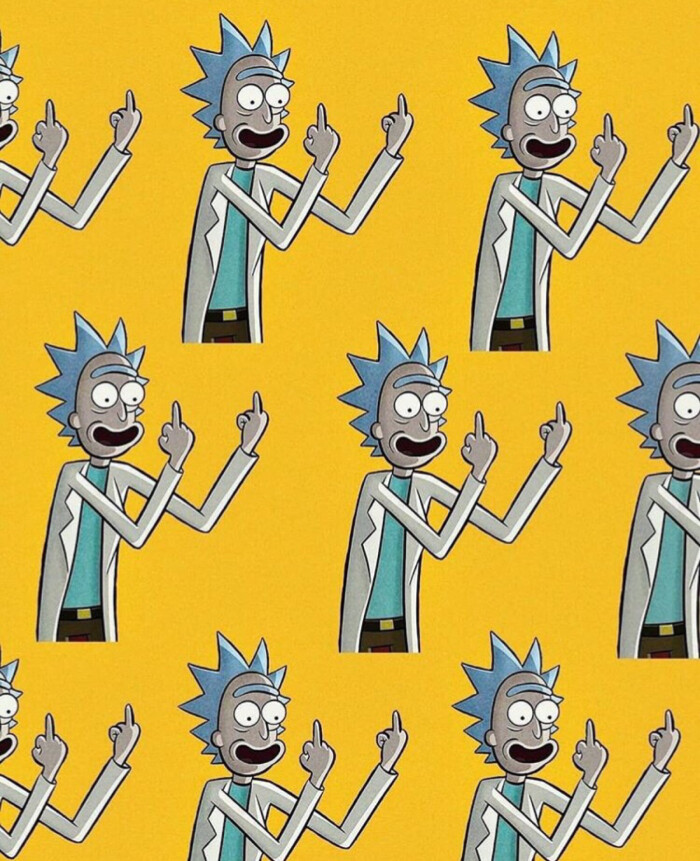 rick and morty壁纸 背景via: ins rickandmorty_universes