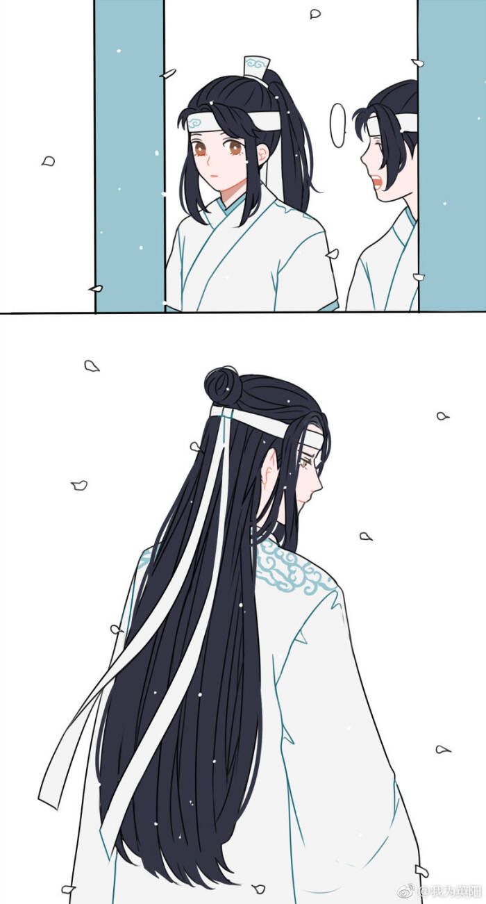 画师id kamquat 蓝忘机蓝湛含光君,蓝景仪蓝思追