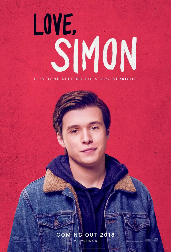 《爱你,西蒙》(love, simon)是二十世纪福克斯公司发行的青春校园喜剧