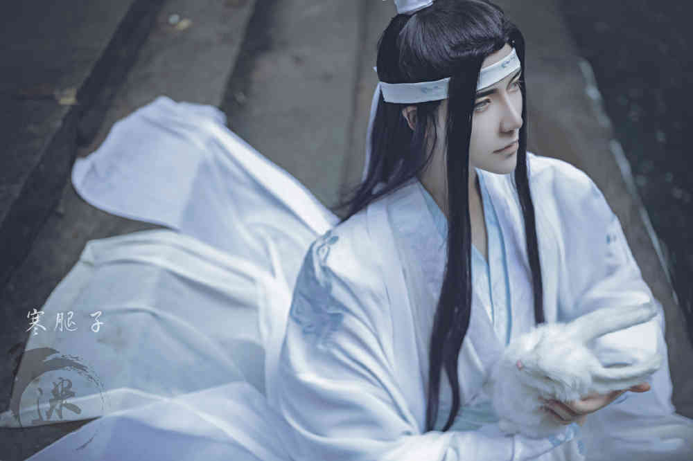 cos蓝忘机/cos魏无羡/忘羡/魔道祖师/cos红衣古装男/cos红衣古风男