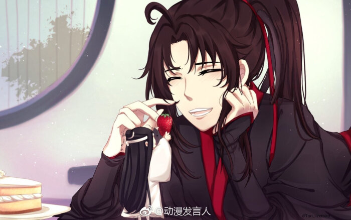 画师id tori_lizetbird 魏无羡魏婴蓝忘机蓝湛含光君