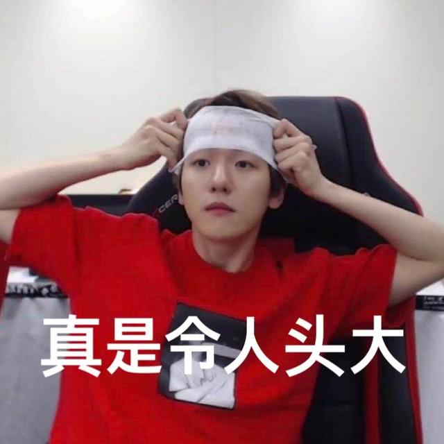 边伯贤表情包/gif