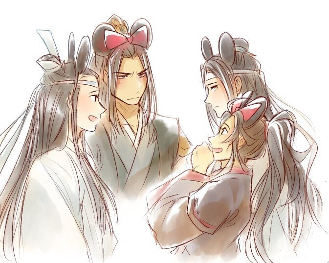 画师id(twi:hasuyawwn ) 金光瑶聂明玦蓝曦臣