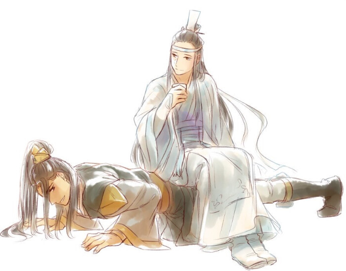 画师id(twi:hasuyawwn ) 金光瑶聂明玦蓝曦臣