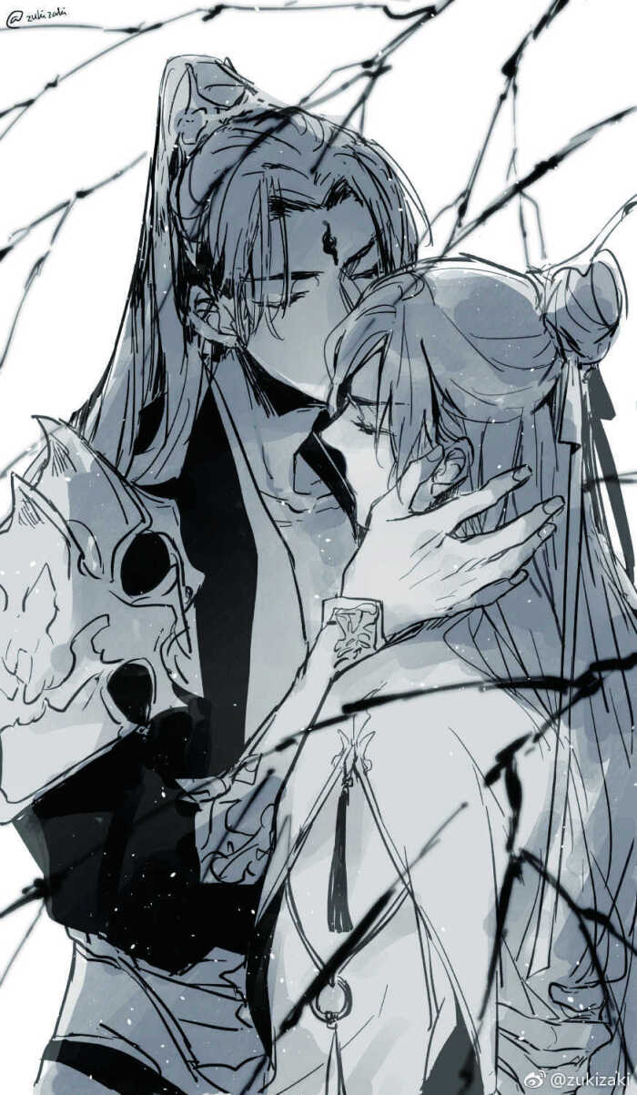 画师id zukizaki 沈清秋洛冰河