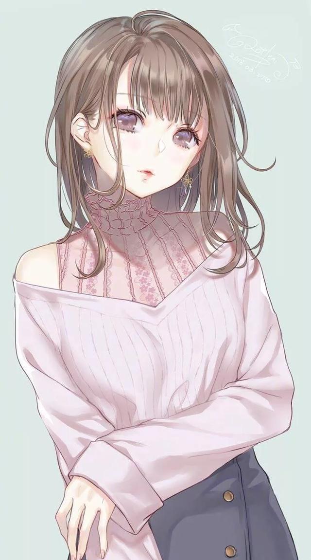 动漫 二次元 手绘 女头 头像-堆糖,美好生活研究所