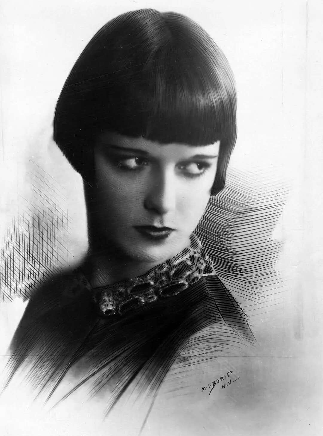 露易丝布鲁克斯 louise brooks 1906-1985年美国默片女演员