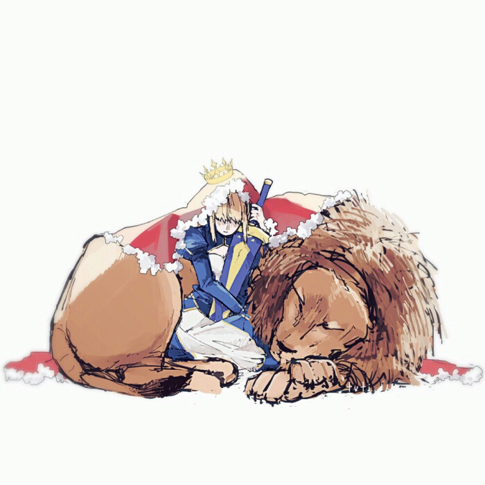 fate#fgo#阿尔托莉雅#罗宾汉#库丘林