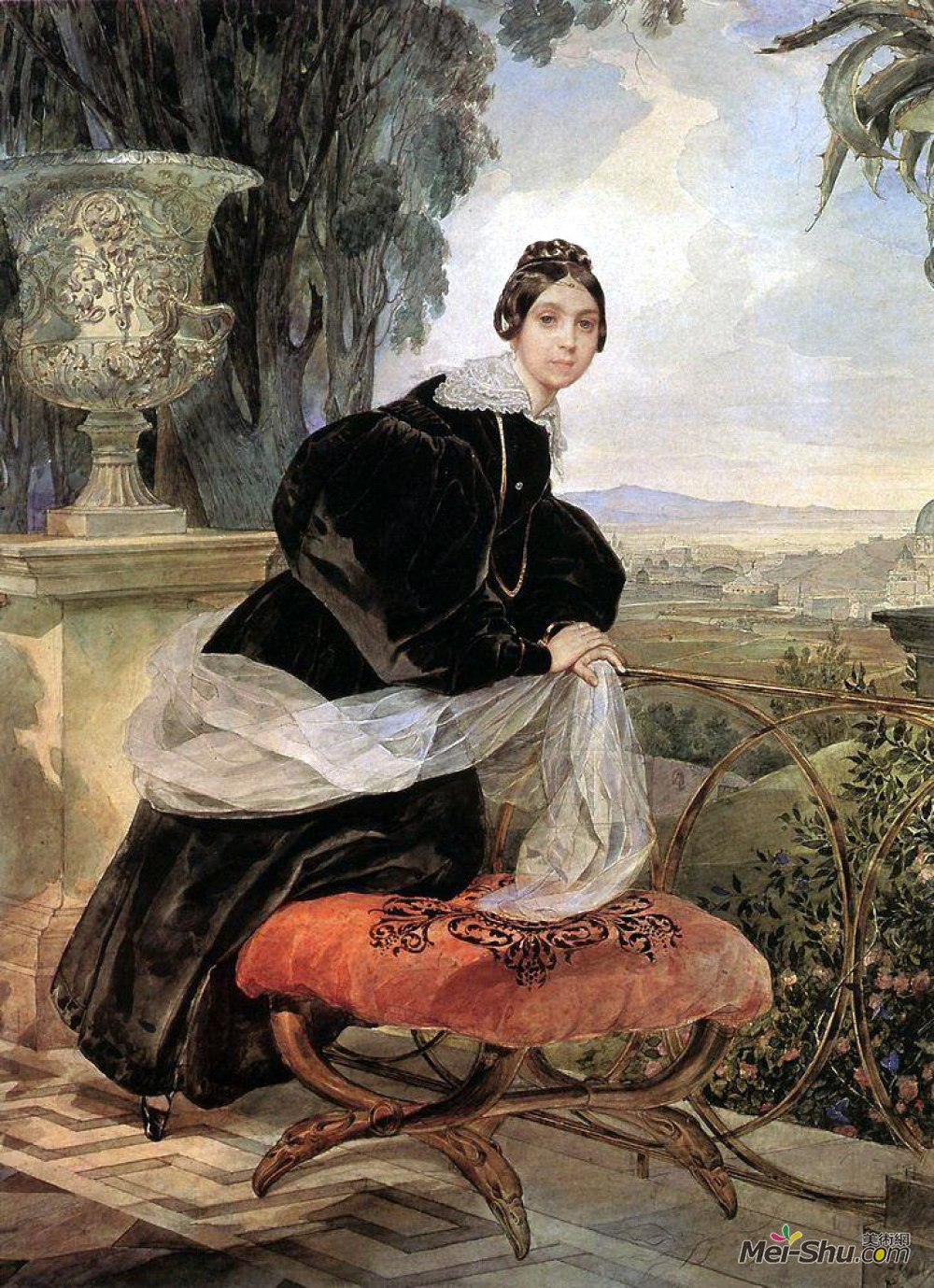 卡尔-布留洛夫(俄罗斯联邦)1799-1852 新古典主义 浪漫主义
