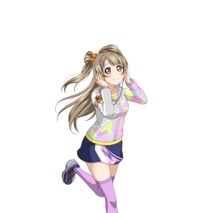 二次元 运动服 女装 动漫 偶像 少女 高清 立绘 抠图 官方图片 手游