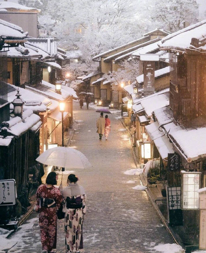 京都的雪