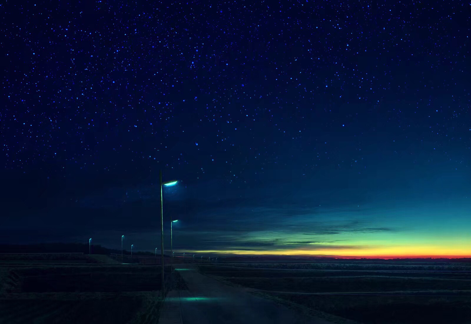 从你眼中看到了星河大海 星空