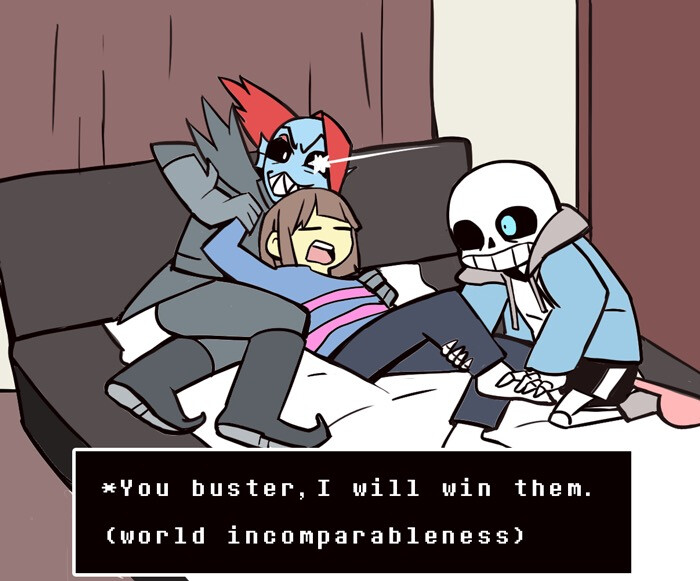 寺田てら 插图 动漫 电波 p站 undertale